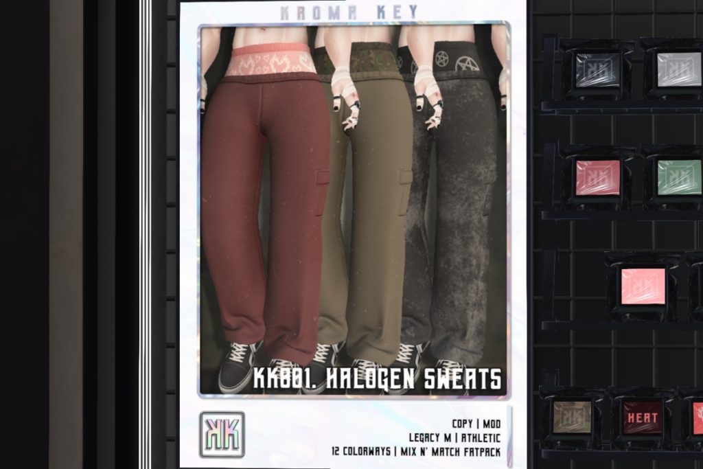 Halogen Pants - Gianni/Jake/Legacy/+mods, L$249 each/L$1499 FP