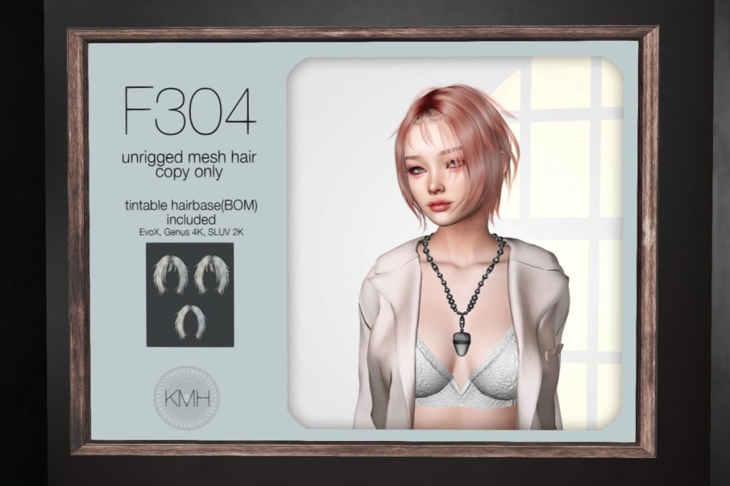 F304 Hair - EvoX/Genus/SLUV, L$325 each/L$550 FP