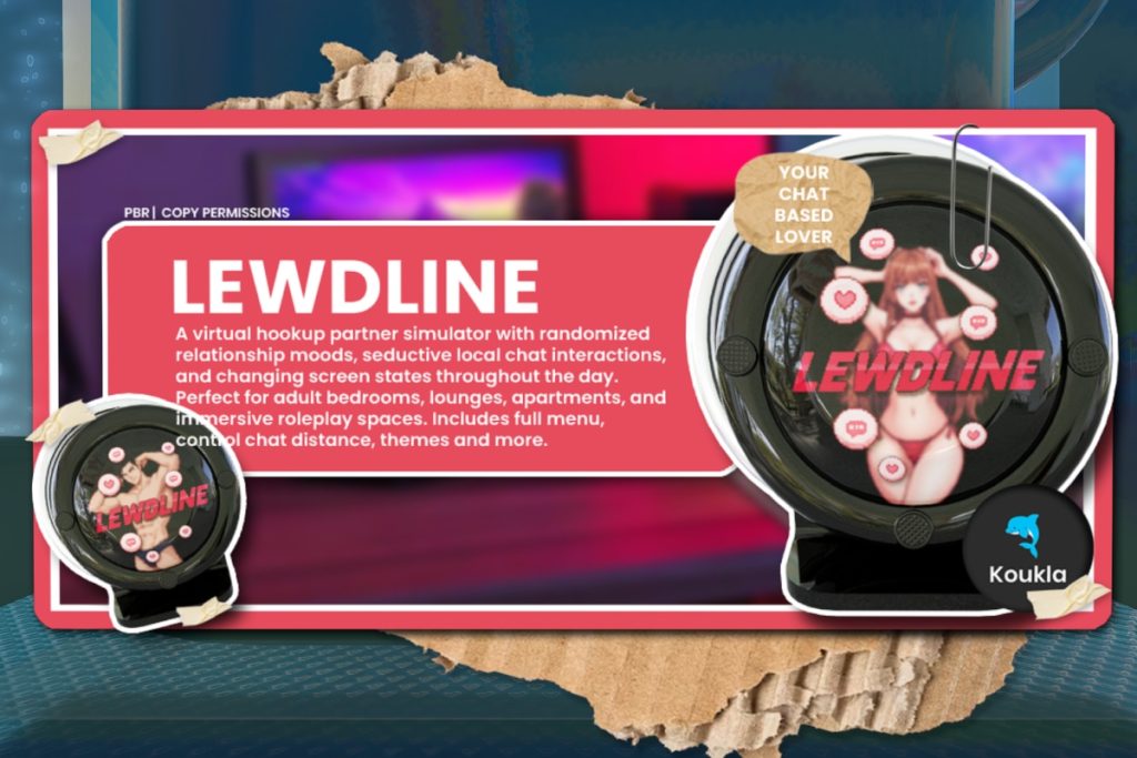 Lewdline, L$280 each