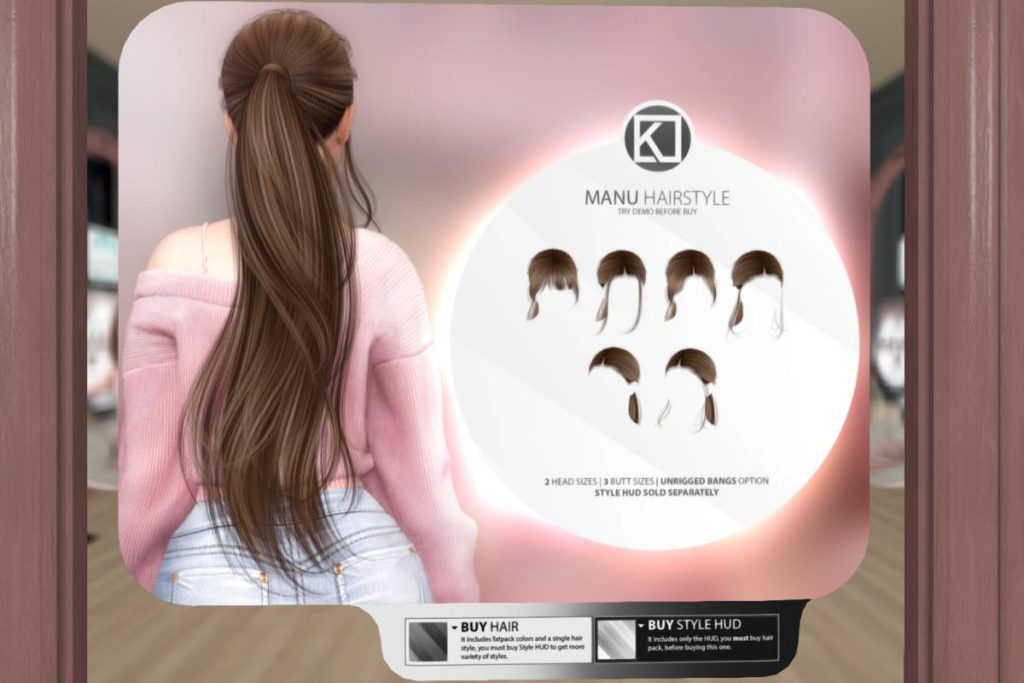 Manu Hair, L$319