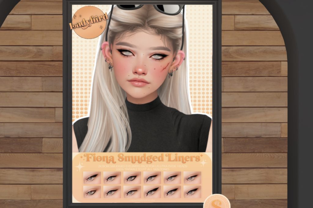 Fiona Smudged Liners - EvoX, L$250