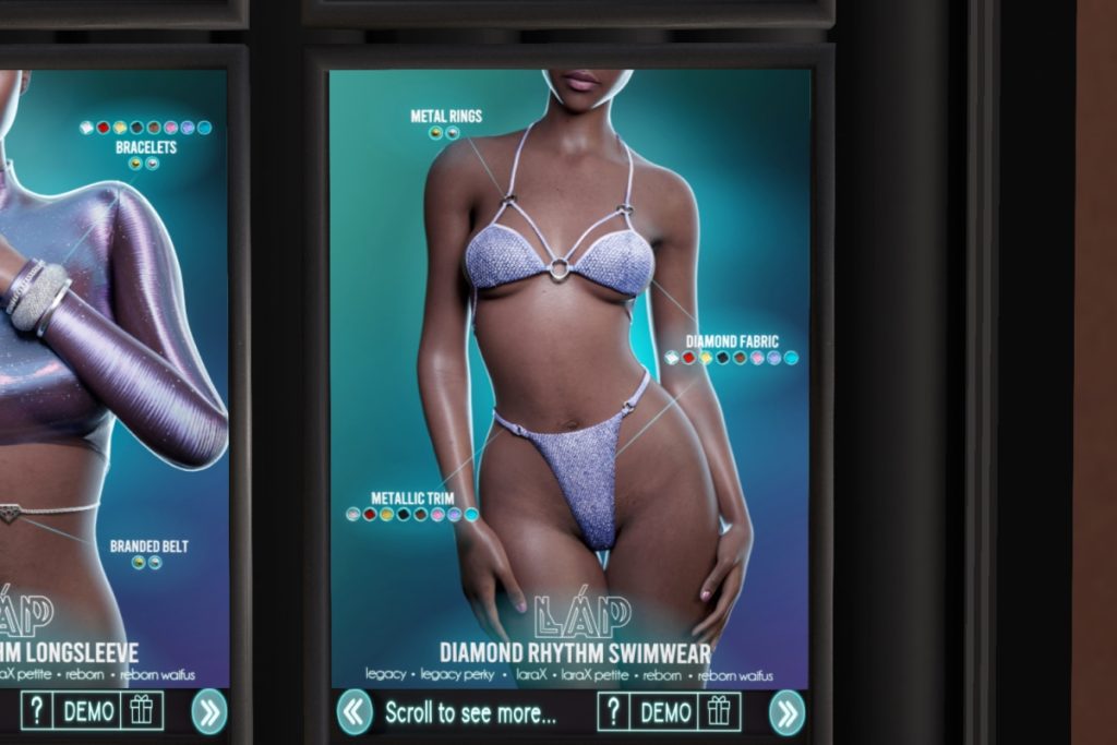 Diamond Rhythm Swimwear -  Legacy/MaitreyaX/Reborn/+mods, L$450 each/L$2300 FP