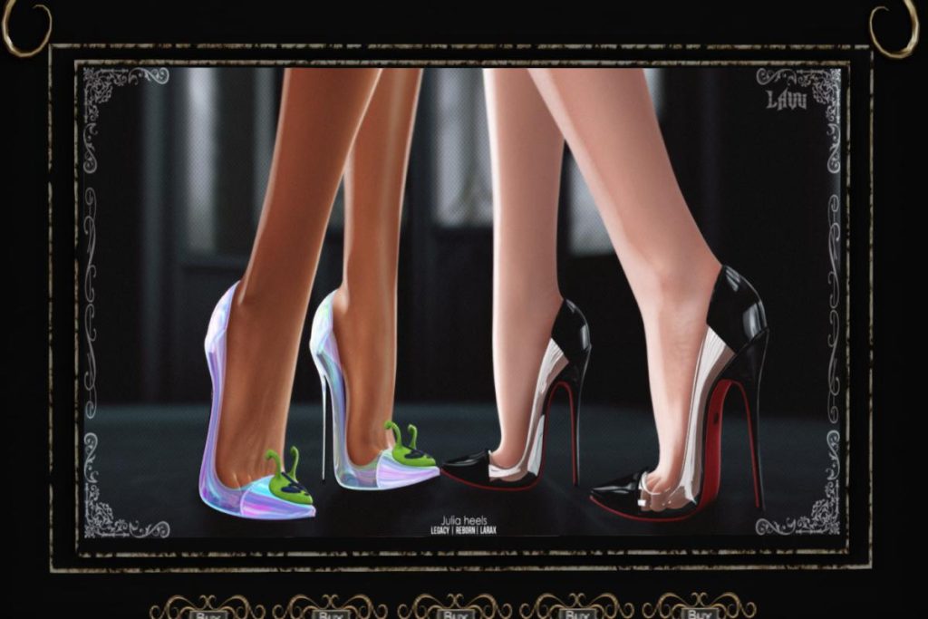 Julia Heels - Legacy/MaitreyaX/Reborn, L$188 each/L$788 FP