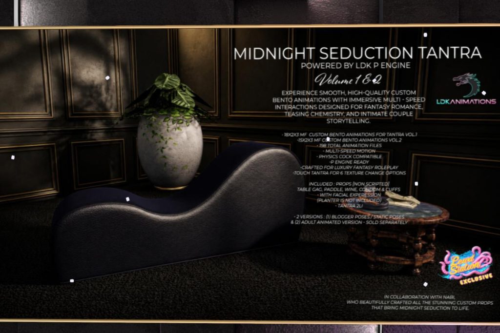 Midnight Seduction Tantra, L$1299