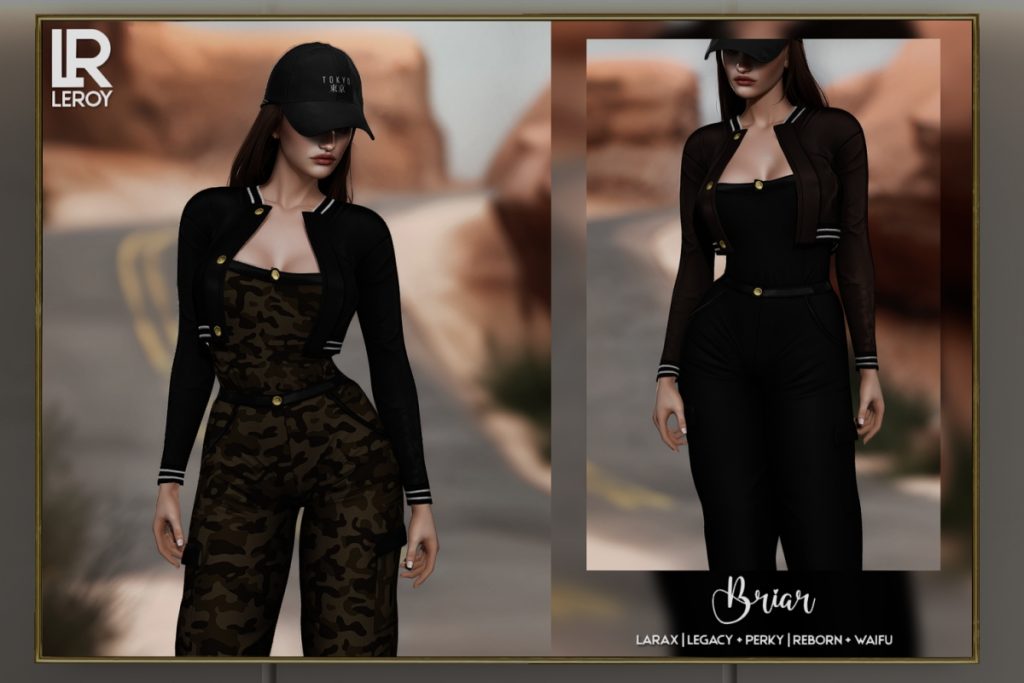Briar Jacket &amp; Jumpsuit - Legacy/MaitreyaX/Reborn/+mods, L$299 each/L$1999 each FP