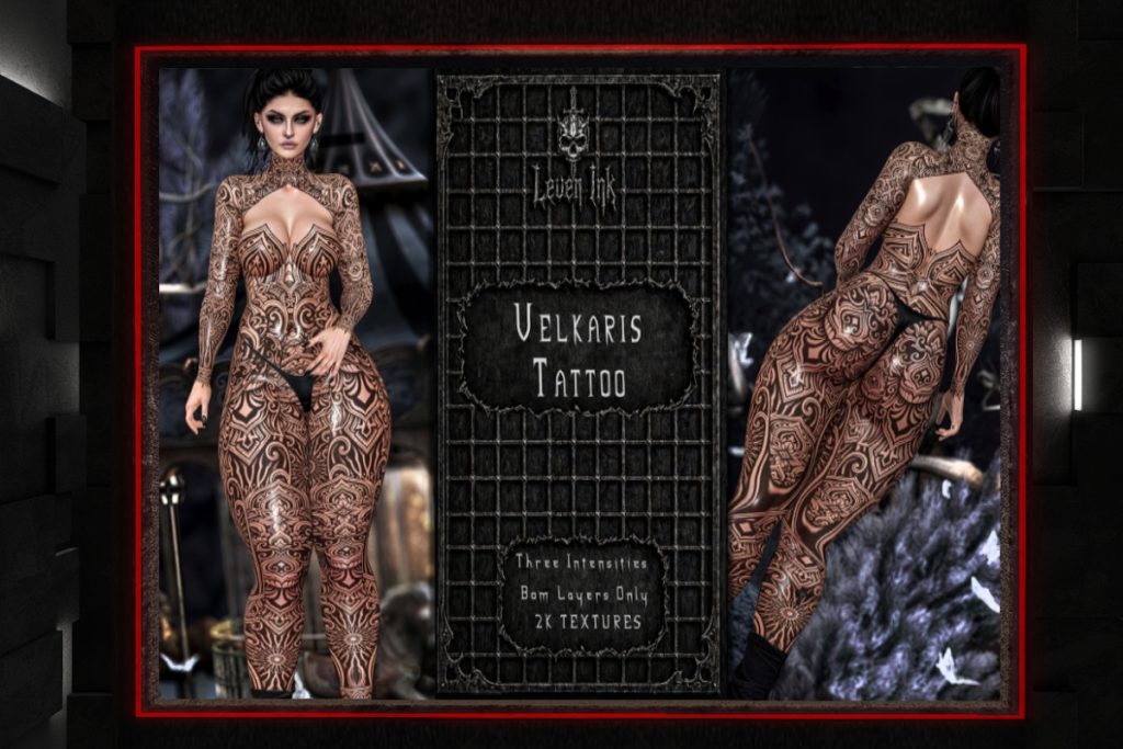 Velkaris Tattoo - BOM, L$499