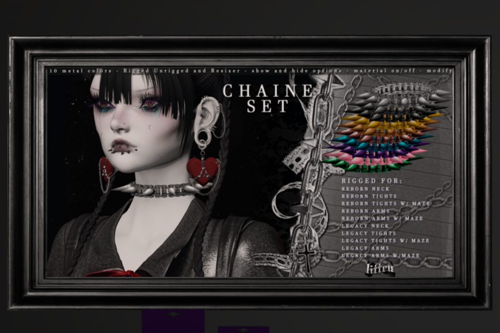 Chaine Set - See Ad for Fits, L$247 each/L$397 FP