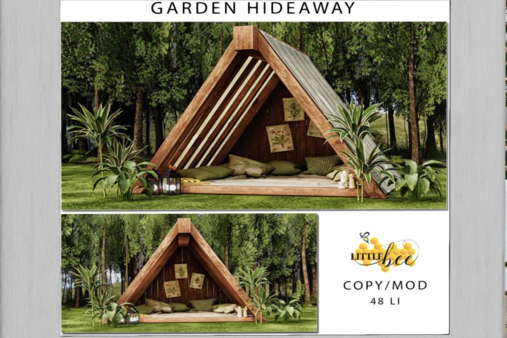 Gadren Hideaway, L$299 PG/L$349 Adult