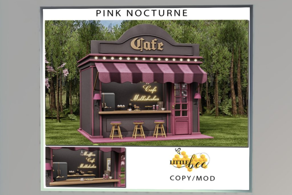 Pink Nocturne Collection, L$59 per play/L$1999 FP