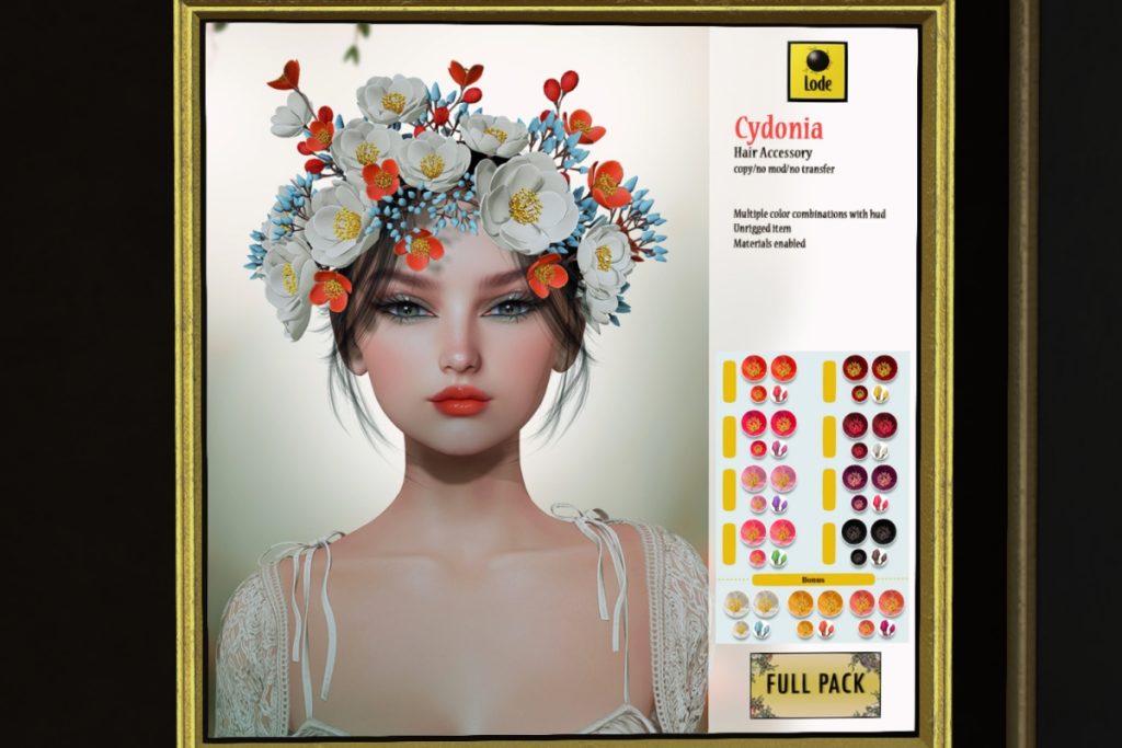 Cydonia Hair Accessories, L$350