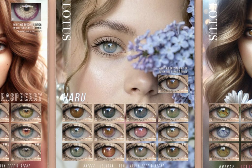 Haru Eyes - Bom/Evo/Evo X, L$60 per pull/L$2700 FP