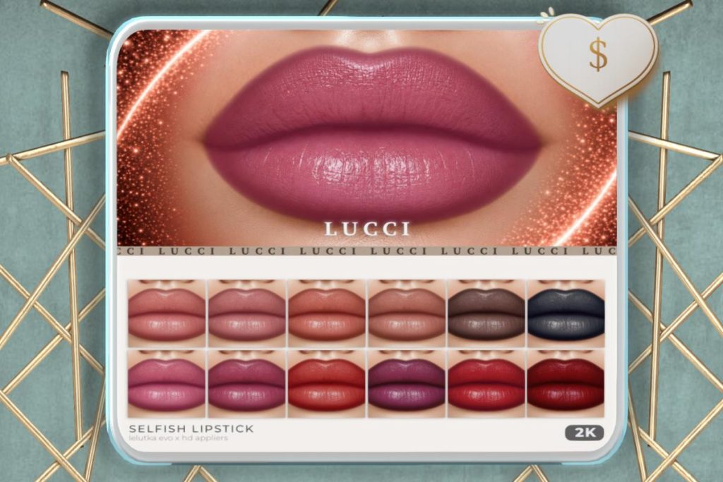 Selfish Lipstick - EvoX, L$250
