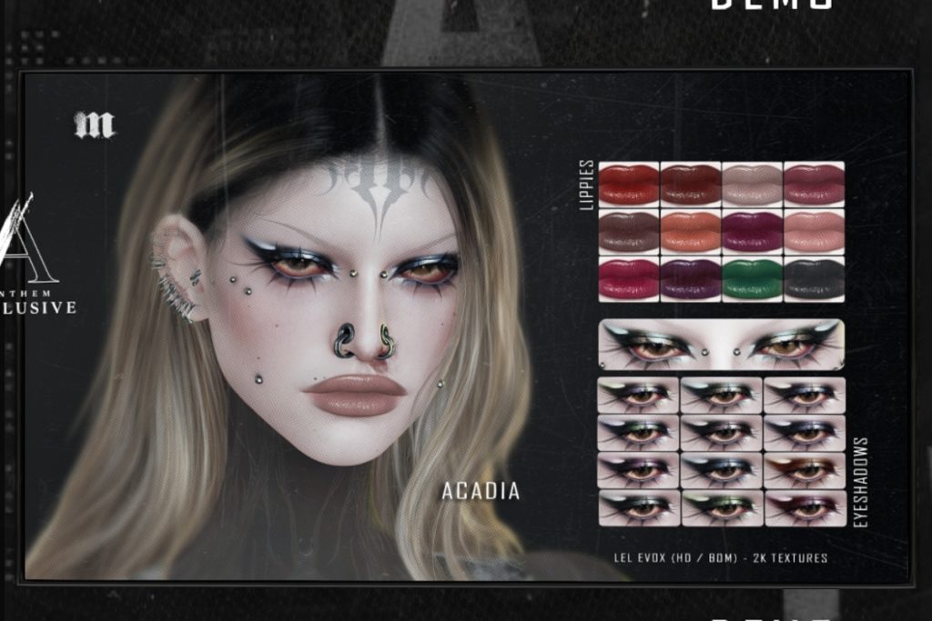 Acadia Makeup Set - EvoX, L$350