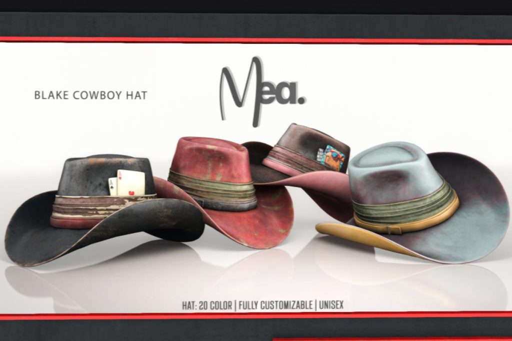 Blake Cowboy Hat, L$499