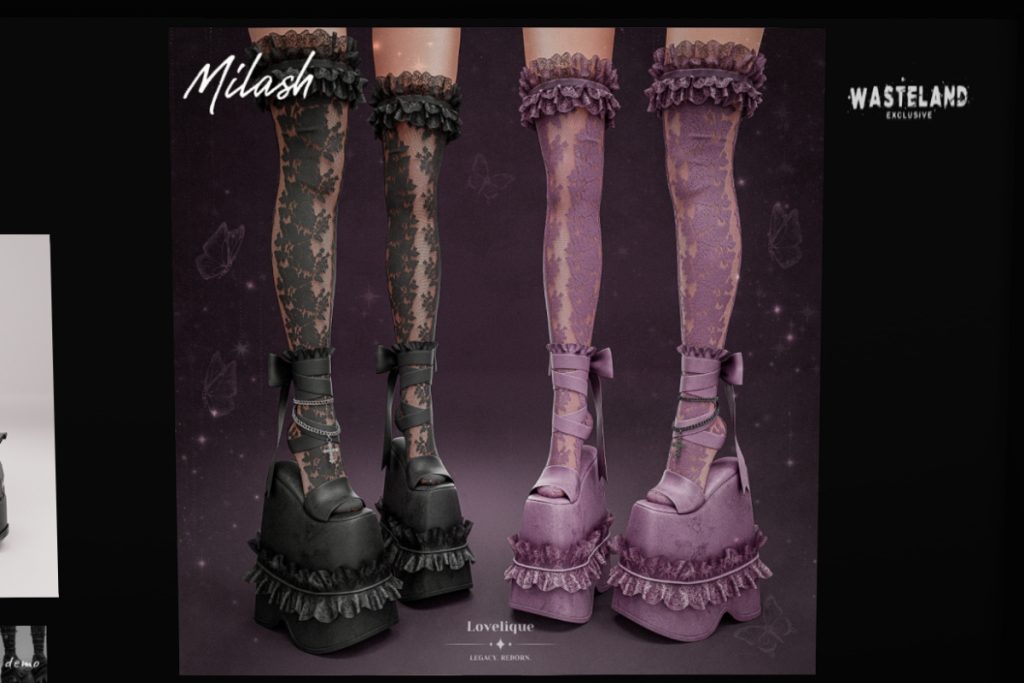 Lovelique Heels - Legacy/Reborn, L$450 each/L$1000 FP
