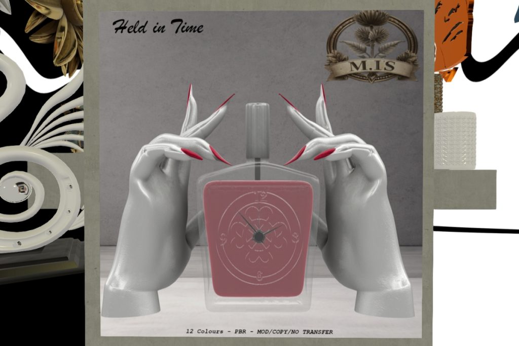 Held In Time Clock Decor, L$199
