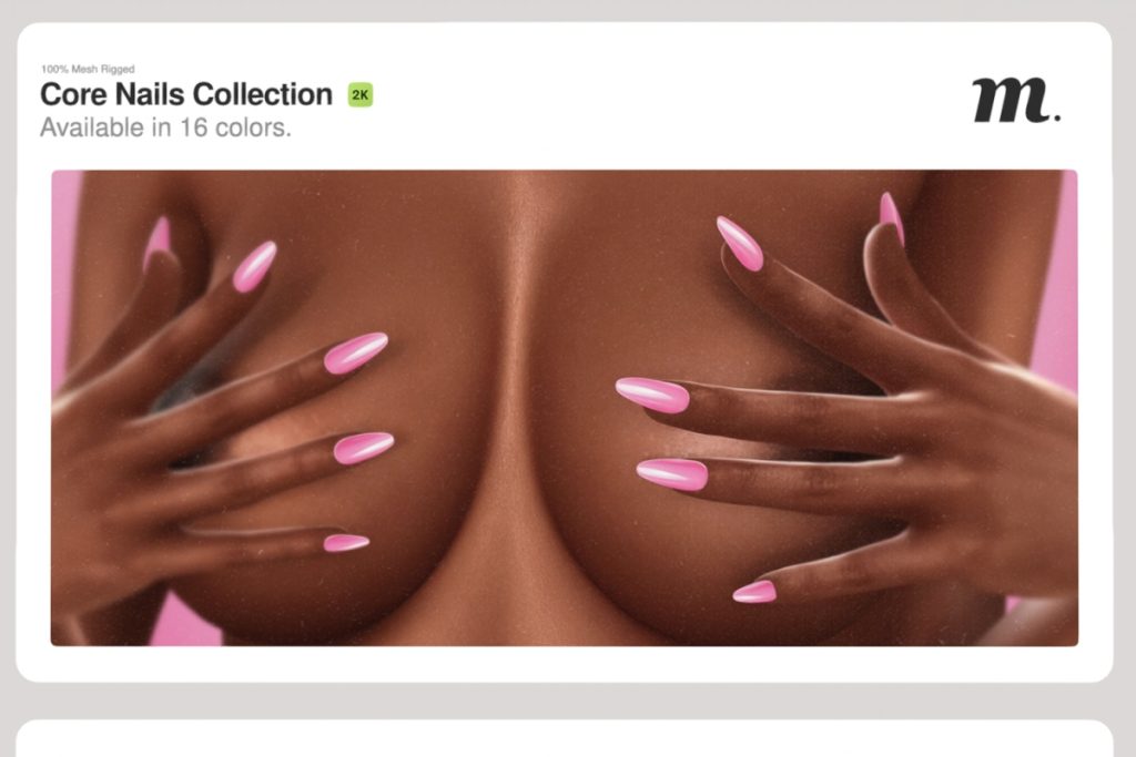 Core Nails Collection - Legacy/Maitreya/Reborn, L$379 each