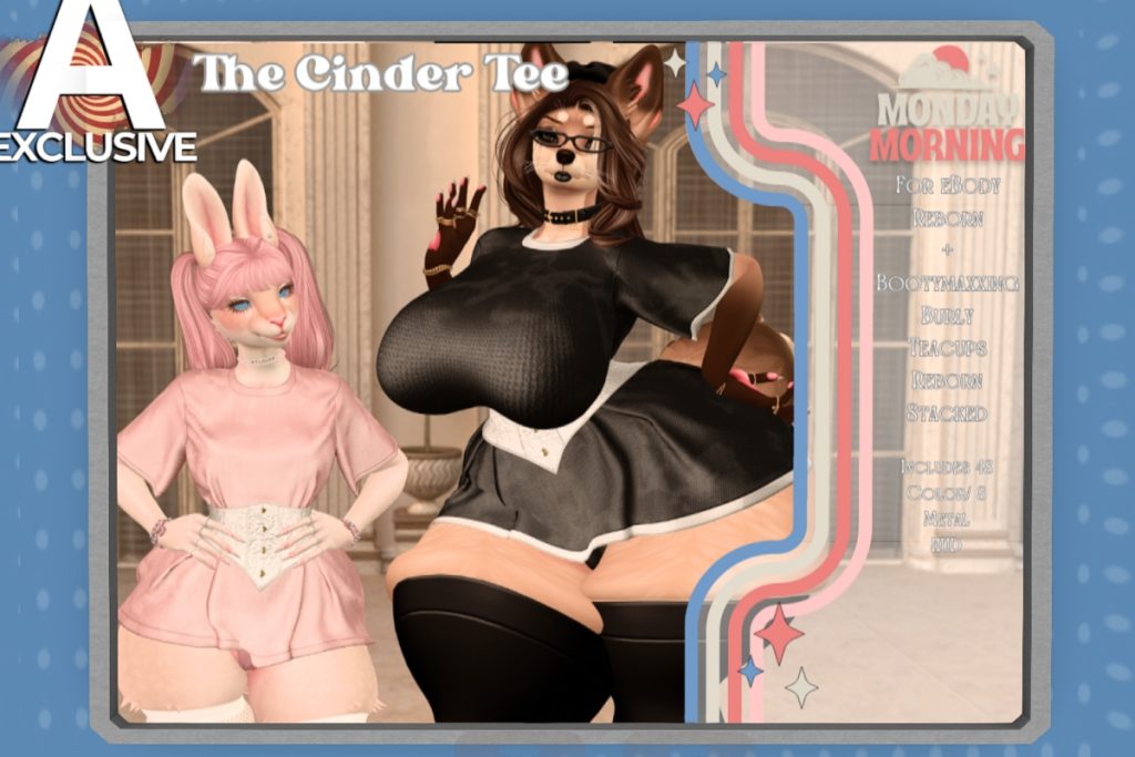 The Cinder Tee - Reborn/+mods, L$699