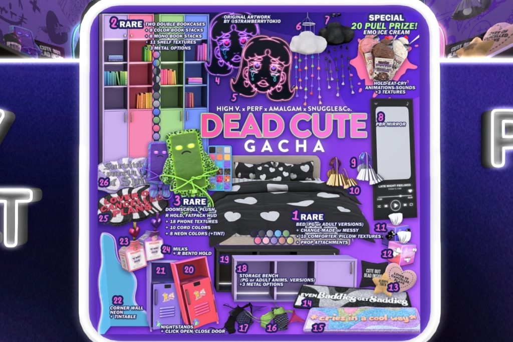 Dead Cute Gatcha Collection, L$88