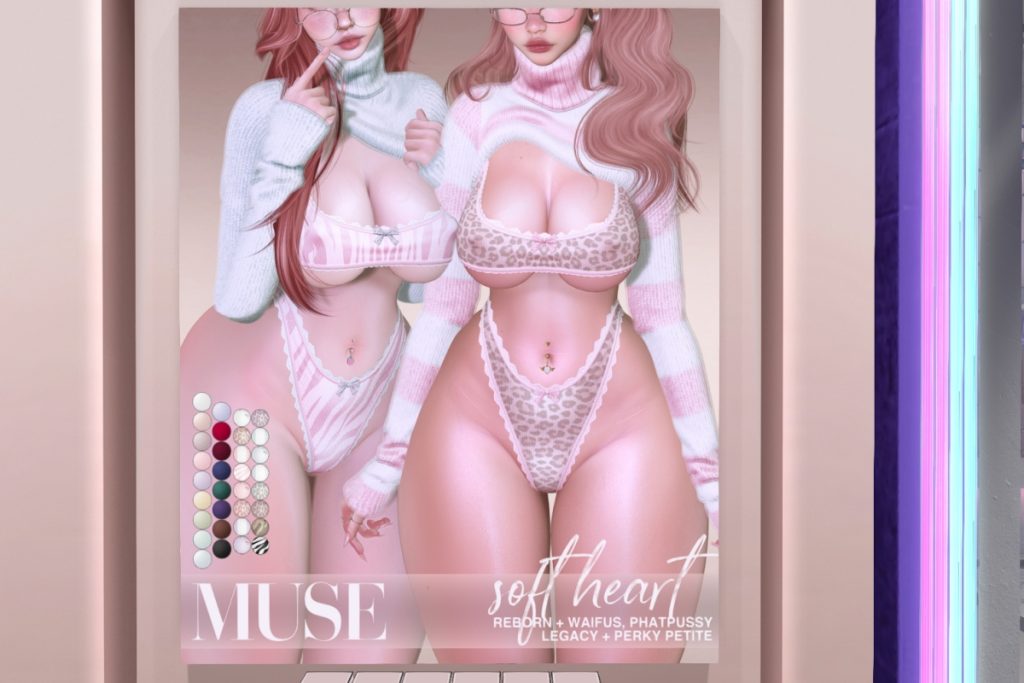 Soft Heart - Legacy/Reborn/+mods, L$299 each/L$999 each FP