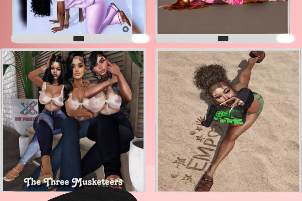 Three Musketeers &amp; Bad Girl Poses, L$350-L$400 each