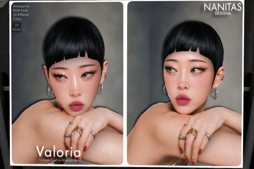 Valoria Hairbase - EvoX, L$350