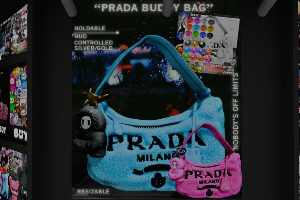 Prada Buddy Bag Holdable, L$1000