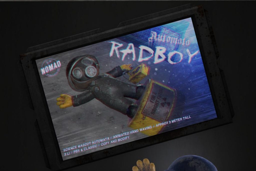 Radboy Science Mascot, L$388