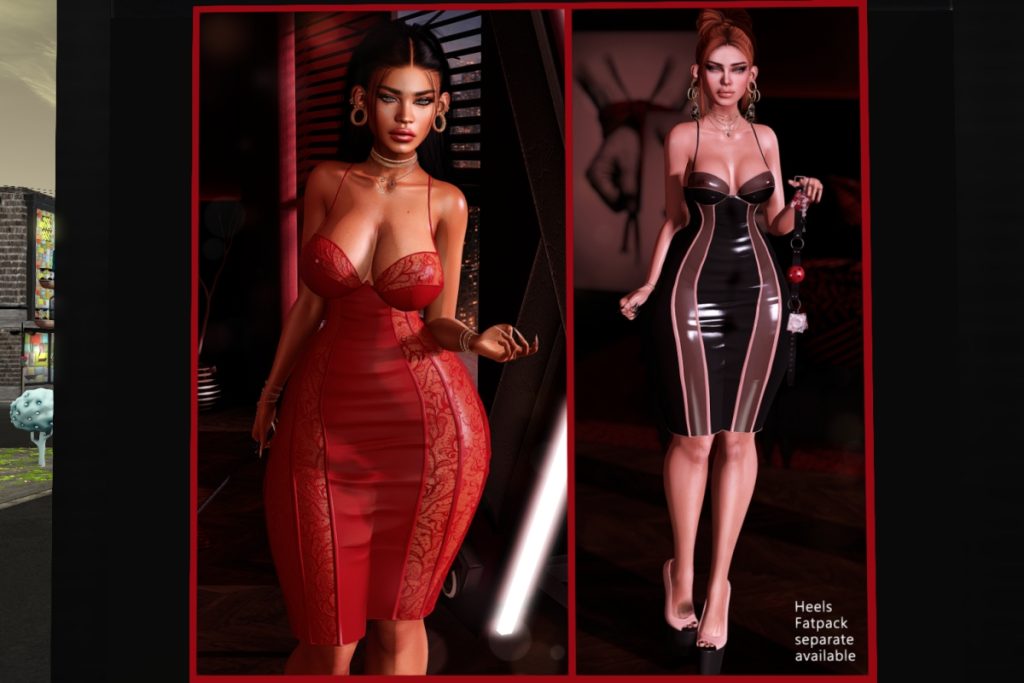 Evelyn Dress &amp; Heels - Inithium/Legacy/MaitreyaX/Reborn/+mods, L$280 each/L$295-$950 each FP