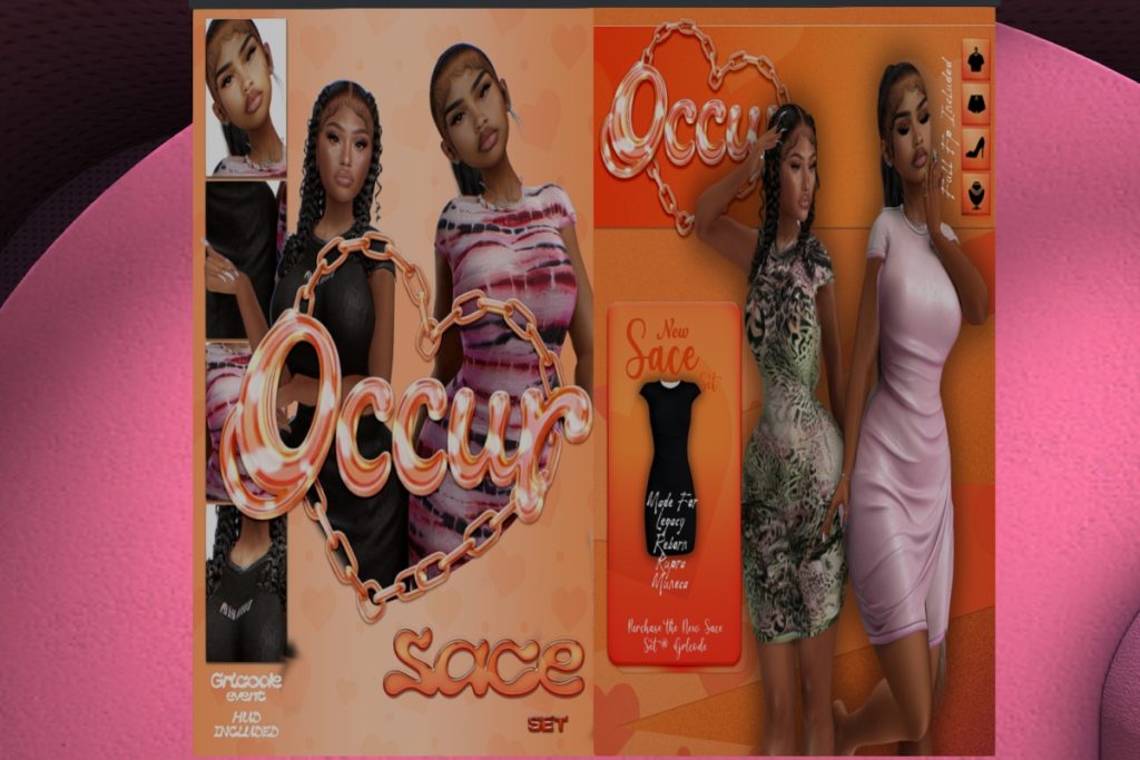 Sace Mini Dress - Inithium/Legacy/Reborn/Yentements, L$320 each/L$999 FP