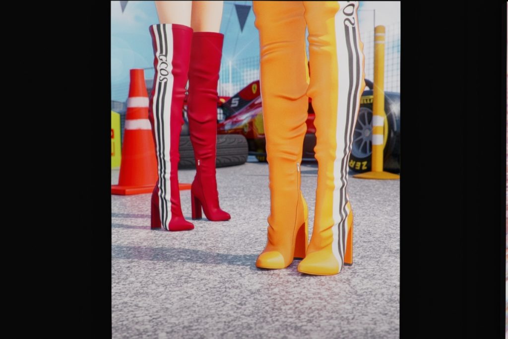 Racer Boots - Demo For Fits, L$269 each/L$1299 FP
