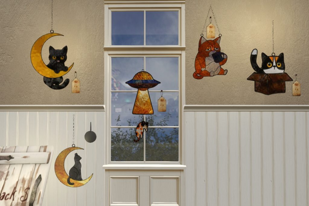 Shiny Cat Collection, L$169 each/L$608 FP