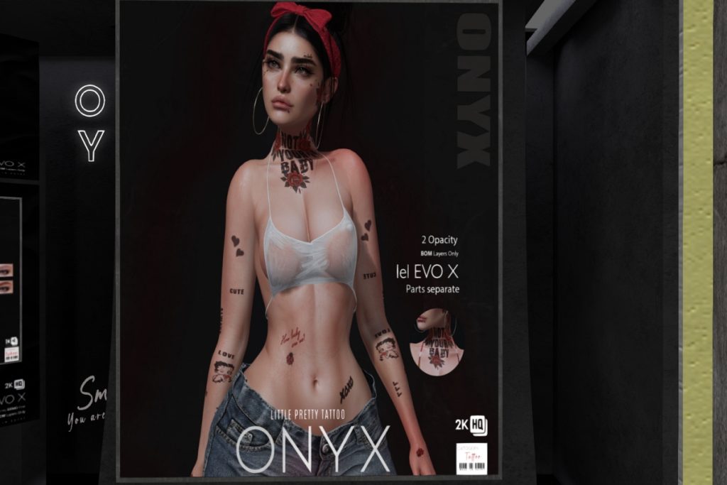 Little Pretty Tattoo - EvoX, L$299