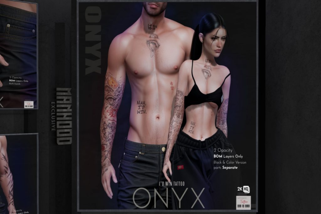 I'd Win Tattoo - BOM, L$350