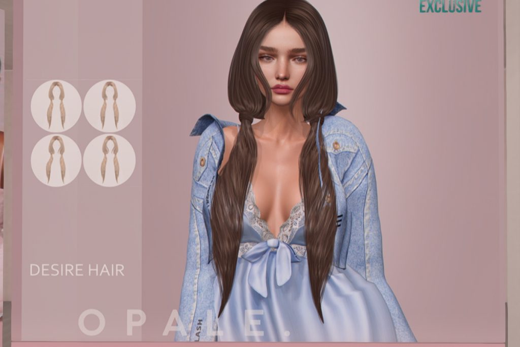 Desire Hair, L$350 each/L$590 FP