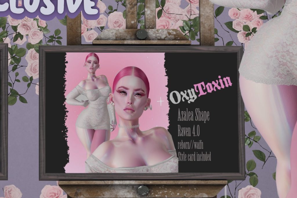 Azalea Shape - Raven/Reborn/+mods, L$399