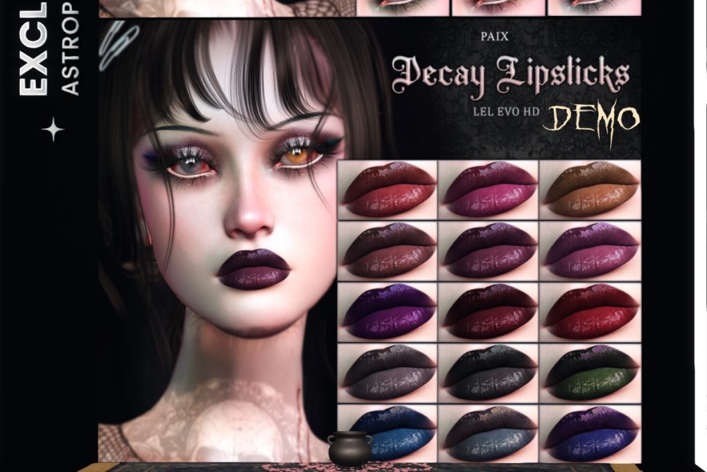 Decay Lipsticks - EvoX, L$299
