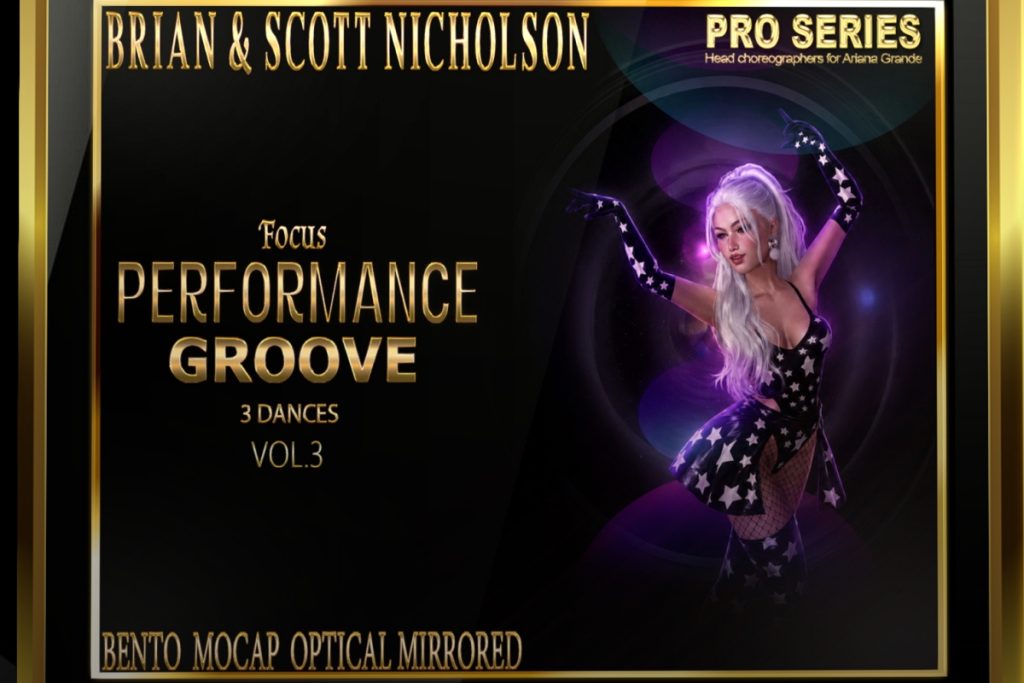Brian &amp; Scott Nicholson Performance Dance, L$300 each/L$810 FP