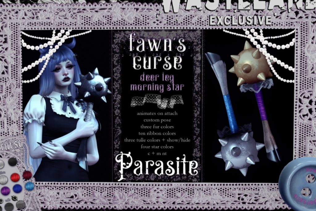 Fawn's Curse Deer Leg Morningstar, L$305