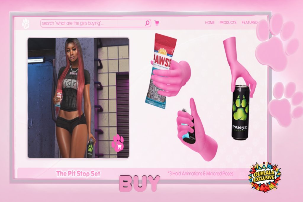 The Pit Stop Holdable Set, L$499