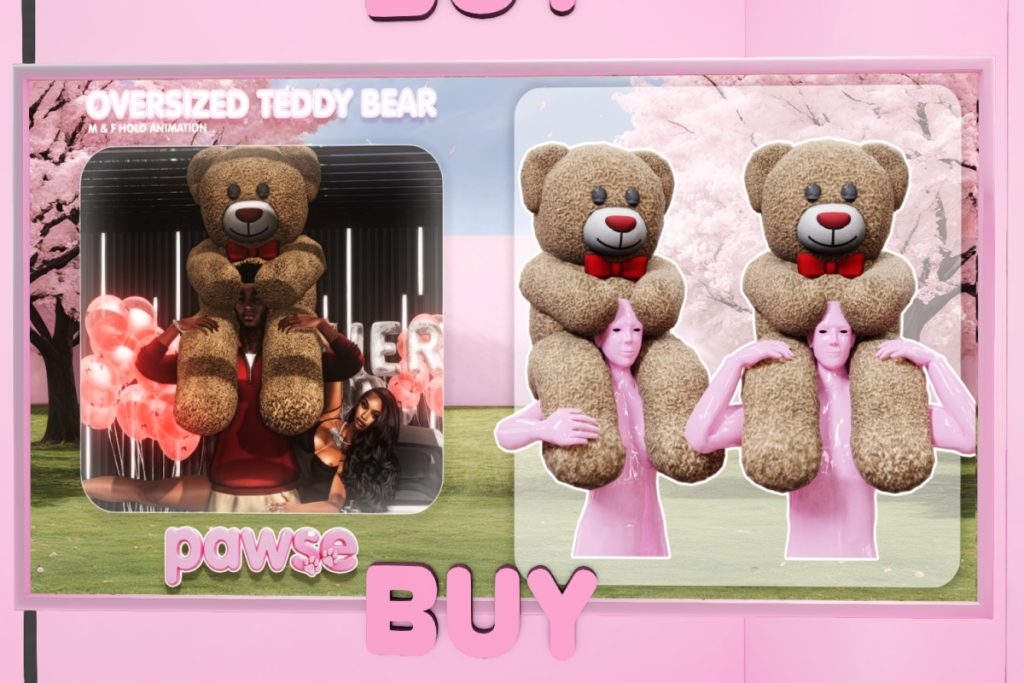 Oversized Teddy Bear, L$499