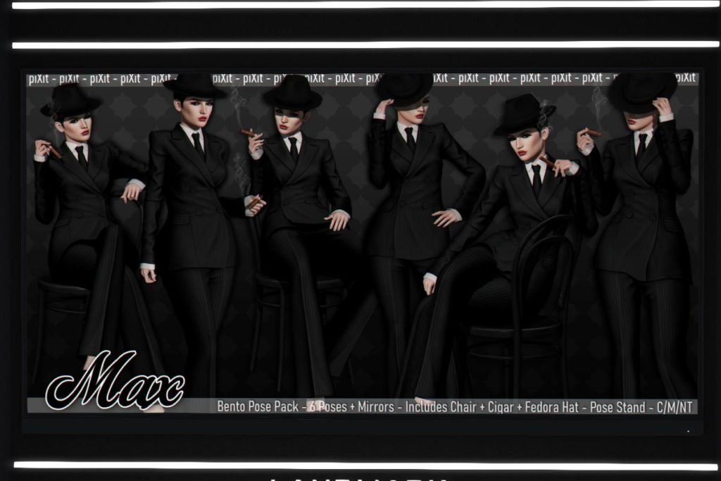 Max Pose Pack, L$250