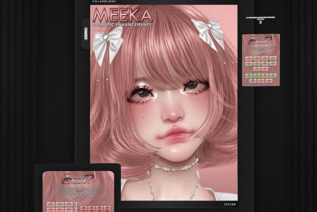 Meeka Lip Blush &amp; Cosmetic Enhancements - Evo X, L$149-L$349 each