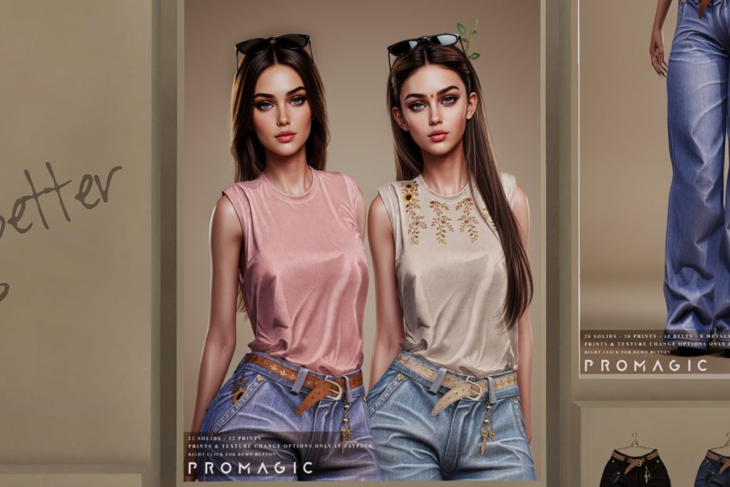 Pragati Tops - Legacy/MaitreyaX/Reborn, L$333 each/L$2222 FP