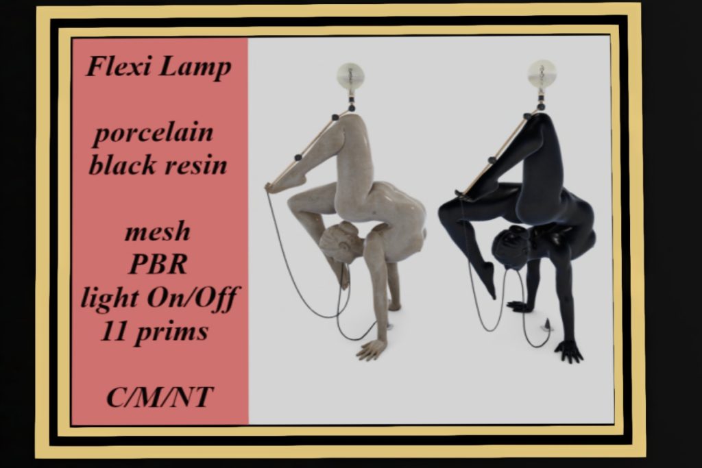 Flexi Lamp Decor, L$400/L$600 FP
