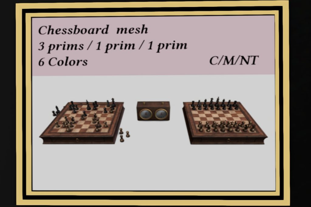 Chess Board, L$300