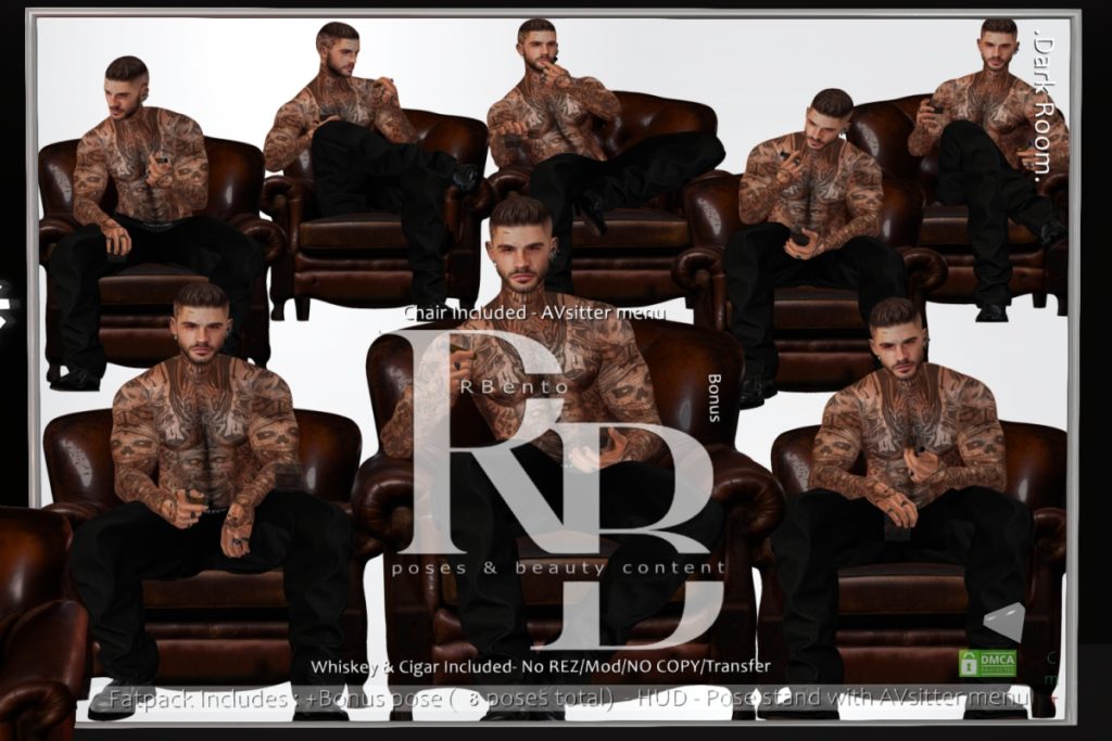 Dark Room Pose, L$249