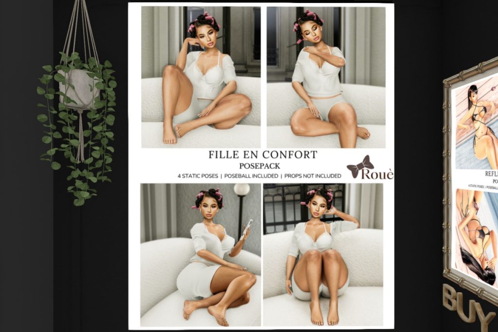 Fille En Confort Posepack, L$350