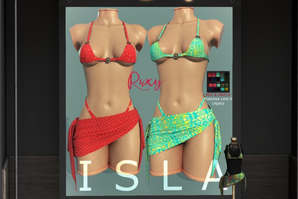 Isla SwimSuit - Legacy/MaitreyaX, L$699
