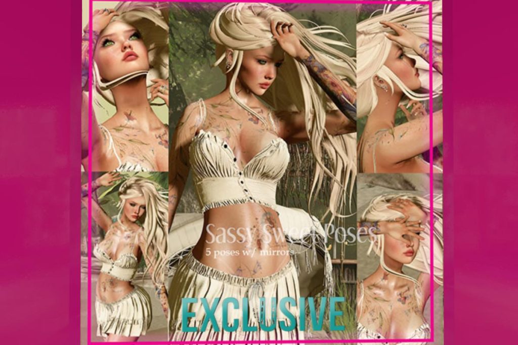 Blown Away Poses, L$275